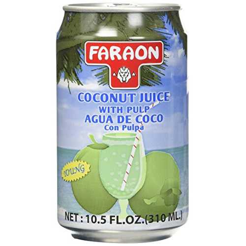 FARAON Coco Juice, 16.9 Ounce (Pack of 24)