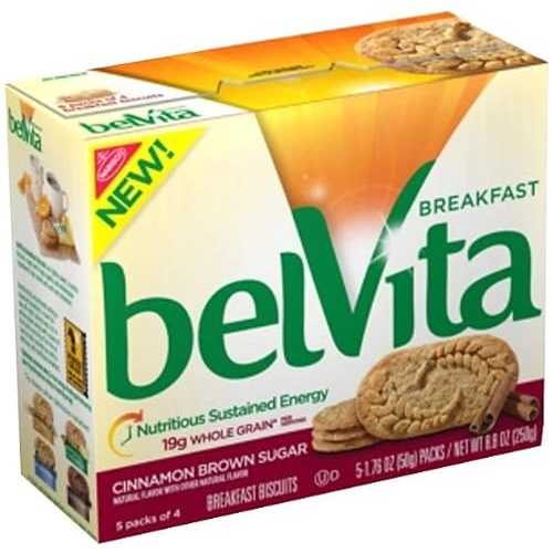ベルビタ ブレックファストバー、ブルーベリー、1.76オンス(64個入り) Belvita Breakfast Bar, Blueberry, 1.76 Ounce (Pack of 64)｜Glomarket