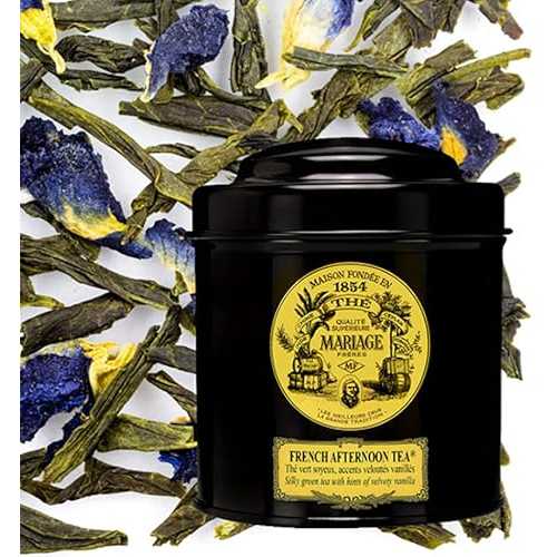 MARIAGE FRERES. The French Afternoon Tea, 100g Loose Tea, in a Tin Caddy (1 Pack)｜Glomarket