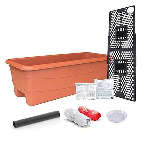EarthBox 80605.01 ジュニアガーデンキット、スタンダード、テラコッタ EarthBox 80605.01 Junior Garden Kit, Standard, Terracotta｜Glomarket