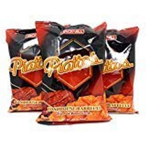 Jack \u0027n Jill Jackn Jill Piattos Potato Crisps Road House BBQ, 3 Oz (85g), 6 Pack