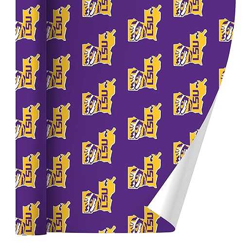 グラフィックなど LSU 虎 省 目じるし 差し上げ物荷拵え 荷拵え紙渦巻形 GRAPHICS \u0026 MORE LSU Tiger State Mark Gift Wrap Wrapping Paper Rolls