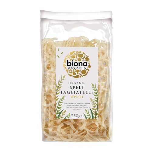 Biona Organic Spelt Tagliatelle White 250 g (Pack of 6)｜Glomarket 9,226円