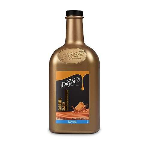 DaVinci Gourmet Sugar Free Caramel Sauce, 64 Fluid Ounces (Pack of 1)