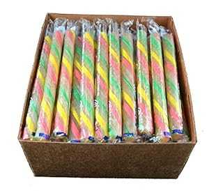 Old Fashioned Candy Sticks Old Fashioned Tutti Fruitti Candy Sticks - 80 / Box