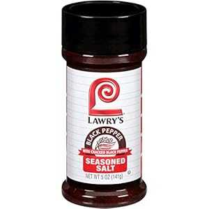 Lawry's ブラックペッパー味付けソルト、5 オンス (12 個パック) Lawry's Casero Lawry's Black Pepper Seasoned Salt, 5 oz (Pack of 12)画像