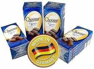 Choceur クリーミーミルクチョコレートバー - 40g (1.4オンス) バー20本 Choceur Creamy Milk Chocolate Bars - 20 x 1.4 oz (40g) Bars