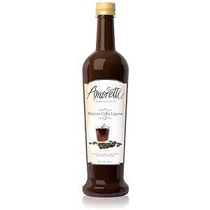 アモレッティ プレミアムシロップ、メキシカンコーヒーリキュールタイプシロップ、25.4オンス Amoretti Premium Syrup, Mexican Coffee Liqueur Type Syrup, 25.4 Ounce
