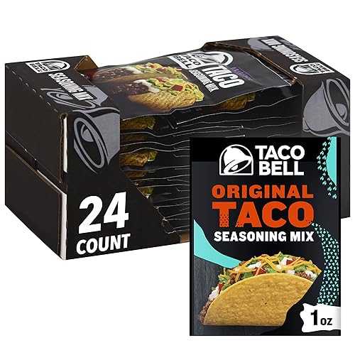 タコベル オリジナル タコス シーズニング ミックス (1 オンス パケット (24 個パック)) Taco Bell Original Taco Seasoning Mix (1 oz Packets (Pack of 24))