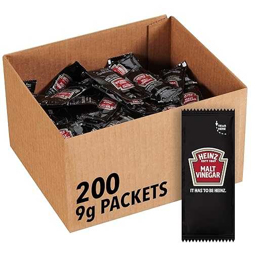 ??? ?? ?? ?? ?? (200? ??? ?) Heinz Malt Vinegar Single Serve Packet (0.3 oz Packets, Pack of 200)
