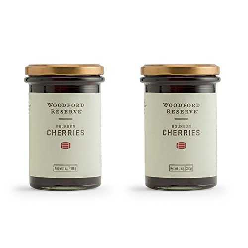 BOURBON BARREL FOODS WOODFORD RESERVE BOURBON CHERRIES WRCC (Pack of 2)