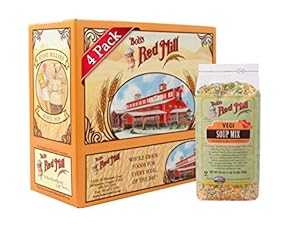 Bob's Red Mill 野菜スープ ミックス、28 オンス (4 個パック) Bob's Red Mill Vegetable Soup Mix, 28-ounce (Pack of 4)