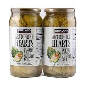Kirkland Signature Artichoke Hearts, 33 Oz (Pack of 2)