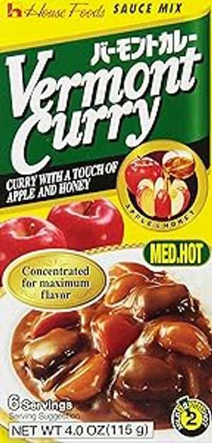 House Foods Vermont Curry, Medium Hot, 4.0-Ounce Boxes (Pack of 10) 10,631円
