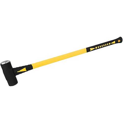 Performance Tool M7103 8-Pound Sledge Hammer With Fiberglass Handle