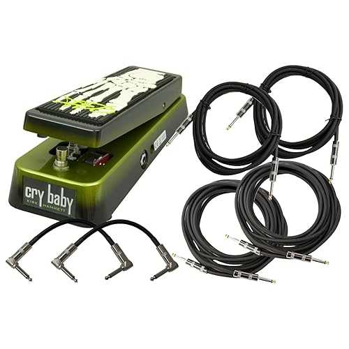 エフェクター Dunlop KH95 Kirk Hammett Wah Pedal w/ 6 Cables JIM DUNLOP Dunlop KH95 Kirk Hammett Wah Pedal w/ 6 Cables
