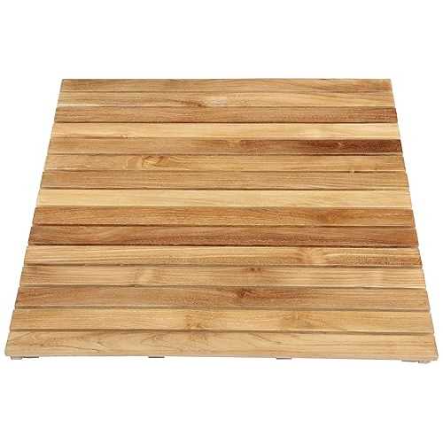 Arb Teak & Specialties Teak Tile 36" X 30" (91.5 cm x 76 cm)|Glomarket