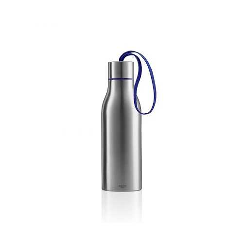 Eva Solo Thermal Travel Mug With Carrying Strap, Brushed Stainless Steel, 0.5 Liter