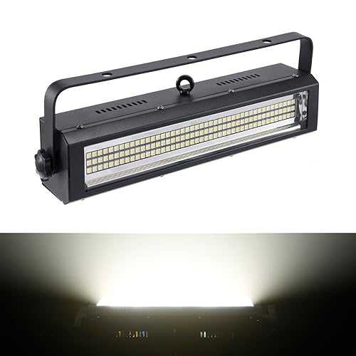 MFL. S100 132-LED Strobe Lights White Bright Stage Lighting Strobe Blinder and Wash Light DJ Disco Lights Sound Activated Modes DMX Control All in One for Party Stage Live Concert｜Glomarket