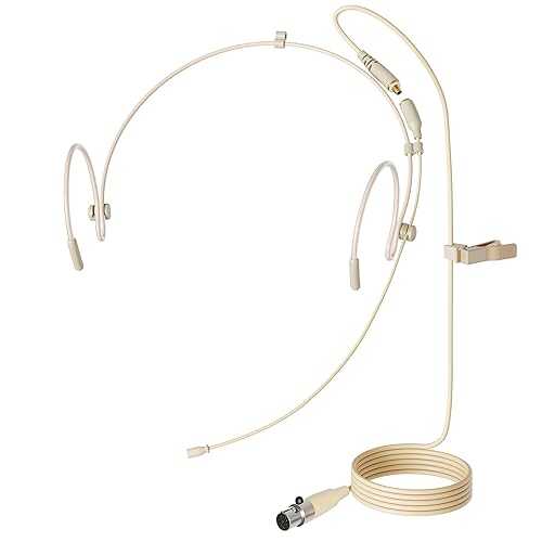 J K Pro Earhook Headset Headworn Microphone MIC-J 071S Compatible with Shure Wireless System - Mini XLR TA4F Detachable Cable J K Pro Earhook Headset Headworn Microphone MIC-J 071S Compatible with Shure Wireless System - 10,128円