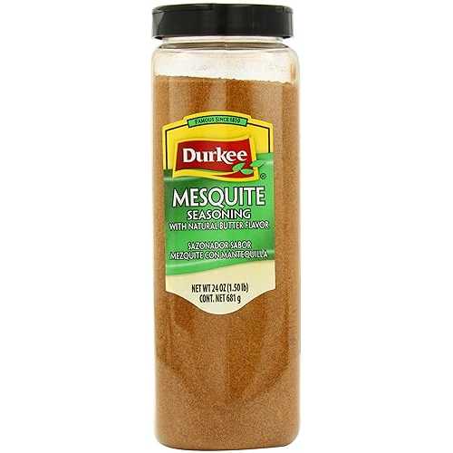 ダーキー メスキート バター入りシーズニング、24オンス Durkee Mesquite Seasoning with Butter, 24-Ounce