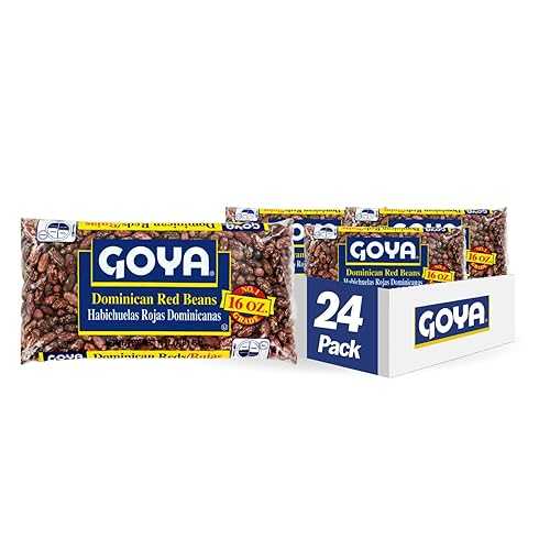 Goya Foods Dominican Red Beans, Dry, 16 Ounce (Pack of 24)｜Glomarket