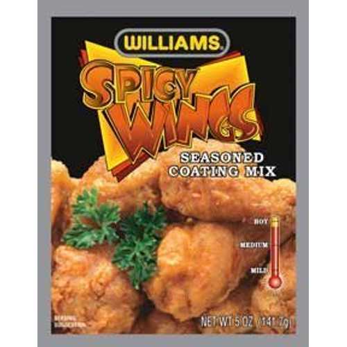 ウィリアムズ SSNNG スパイシーウィング、5オンス WILLIAMS SSNNG SPICY WINGS, 5 OZ