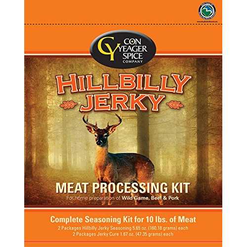 ヒルビリージャーキー調味料キット Con Yeager Hillbilly Jerky Seasoning Kit