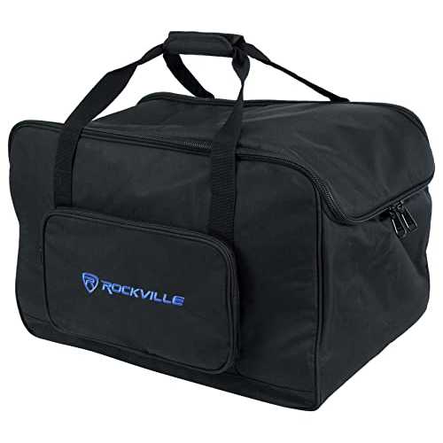 Rockville TB10 Padded Speaker Bag Carry Case For 10\