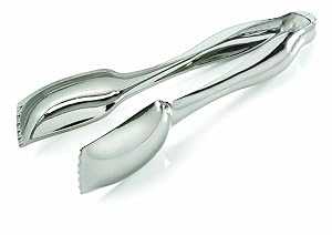 Fineline セッティング サービング用品 - バルク 8.5 インチ トング シルバー 40 個 Silver Secrets Fineline Settings Serving Utensils-Bulk 8.5\" Tongs Silver 40 Pieces