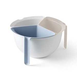 Chef\'n 3-in-1 多用途ザル、直径 10 インチ、ホワイト Chef\'n 3-in-1 Multi-Use Colander, 10 inch Diameter, White