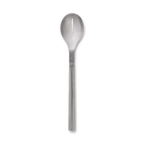 Chef'n 103-910-285 ブラッシュステンレススチール スロット付きスプーン フリーサイズ Chef'n 103-910-285 Brushed Stainless Steel Slotted Spoon, One Size