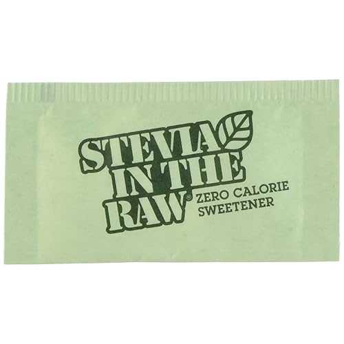 ステビア、デキストロース入り生甘味料、1g パケット、800 カウント (2 個パック) Stevia in the Raw Sweetener With Dextrose,1g Packet, 800 Count (Pack of 2)