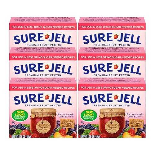 Sure Jell シュガーペクチンなし、1.75 オンス (6 個パック) SURE-JELL Sure Jell No Sugar Pectin, 1.75 oz (Pack of 6)
