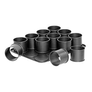 フリーリング USA ゼンカー リングモールドパン ミニデザート用 ノンスティック Frieling USA Zenker Ring Mold Pan for Mini Desserts, Nonstick