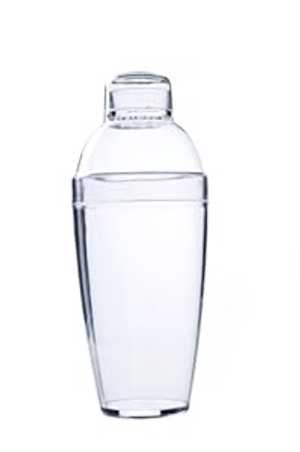 ファインライン セッティング クエンチャー クリア 10 オンス カクテルシェーカー 24個 Fineline Settings Quenchers Clear 10 oz. Cocktail Shaker 24 Pieces
