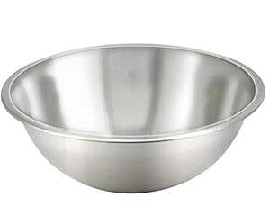 Tiger Chef ミキシングボウル 標準重量 ステンレススチール、ミラー仕上げ、8クォート、1パック Tiger Chef Mixing Bowls Standard Weight Stainless Steel, Mirror Finish, 8 Quart, 1 Pack|Glomarket