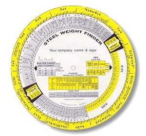 スチールウェイトファインダー Alcott Steel Weight Finder|Glomarket