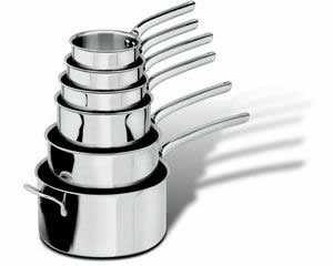 De Buyer プロフェッショナル 18 cm ステンレススチール プライオリティソースパン チューブハンドル付き 3690.18 De Buyer Professional 18 cm Stainless Steel Priority Sauce Pan with Tube Handle 3690.18