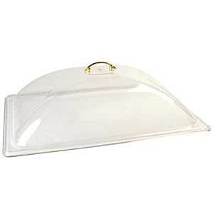 Winco ポリカーボネート クリア ドーム カバー、フル Winco Polycarbonate Clear Dome Cover, Full