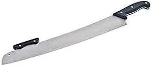 American METALCRAFT, Inc. American Metalcraft PPK17 Stainless Steel Pizza Knife with Double Handles, 18\" Blade, Silver"