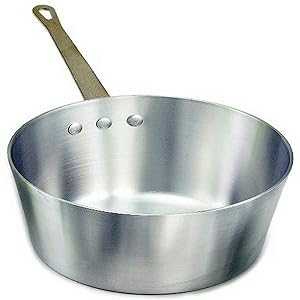 Crestware 1クォート ヘビーゲージ アルミニウム ソースパン Crestware 1-Quart Heavy Gauge Aluminum Sauce Pan
