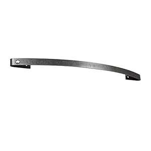 Enclume 30\" Decor Bow Utensil Bar Wall Pot Rack, Hammered Steel"
