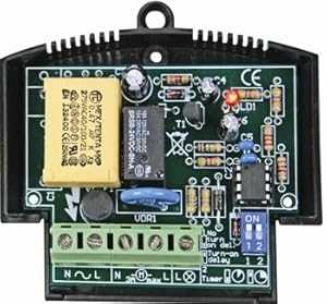 Velleman VM154 ファンタイマー、1 グレード～12 グレード、高さ 0.9 インチ、幅 2.75 インチ、長さ 3.15 インチ、230 VAC、3 Amp Velleman VM154 Fan Timer, 1 Grade to 12 Grade, 0.9\