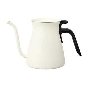 KINTO 26803 Pour Over Kettle, 30.4 fl 薬局衡オンス (900 ml), White