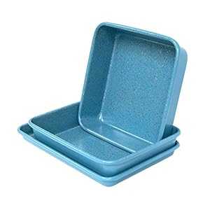 casaWare 3pc Ultimate シリーズ業務用重量トースター オーブン 耐熱皿セット (ブルー御影石) casaWare 3pc Ultimate Series Commercial Weight Toaster Oven Bakeware Set (Blue Granite)｜Glomarket