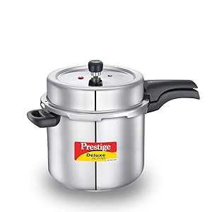 Prestige PRASV10 Pressure Cooker, 10 Liter, SILVER