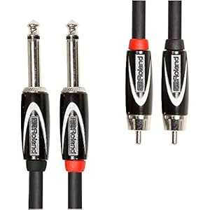 Roland 15ft Interconnect Cable, Dual RCA-1/4\