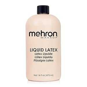瓜 メイク引き上げる 流動物 乳状液 (16 薬局衡オンス) (ともし火生新しい) Mehron Makeup Liquid Latex (16 薬局衡オンス) (Light Flesh)