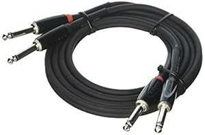 Roland 5ft Interconnect Cable, Dual 1/4\